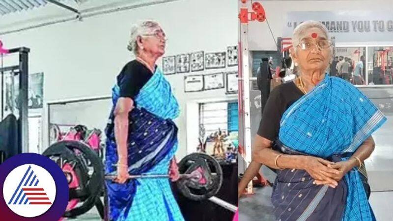 Tamil Nadu 82 yr old woman lifts 50kg in her maiden deadlifting contest skr