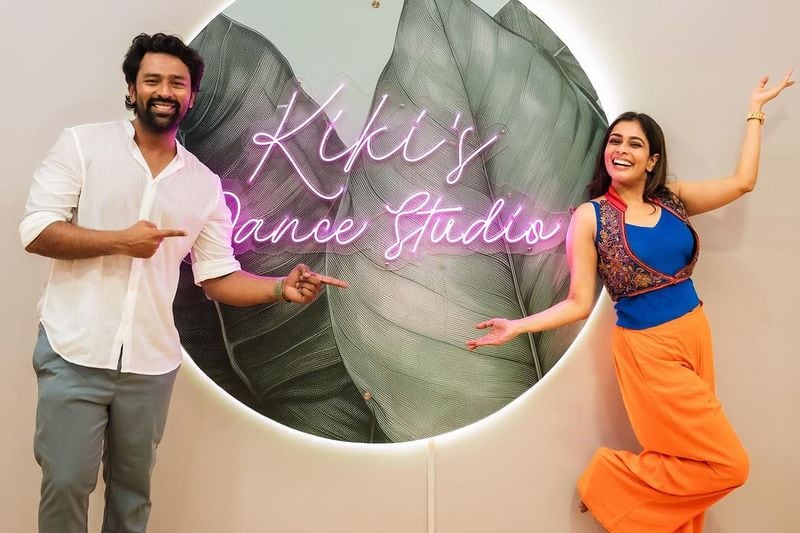 Anchor Kiki Shanthanu launched her second dance studio suhasini, bharat, Rya