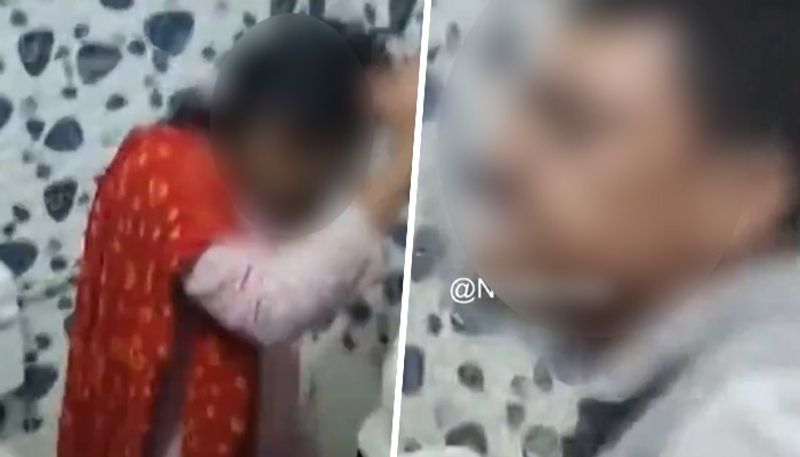 Caught on camera: UP doctor finds wife with 2 men in hotel room, thrashes them with slippers (WATCH) gcw