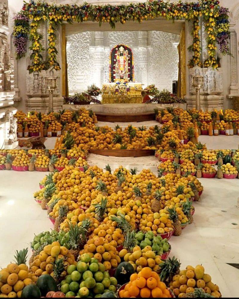 Akshaya Tritiya: 11000 Alphonso mangoes, fruit baskets were sent to Ayodhya's Ram Mandir from Pune RKK