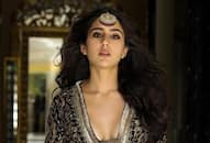 Sara Ali Khan latest stylish sweetheart neck  blouse design zkamn