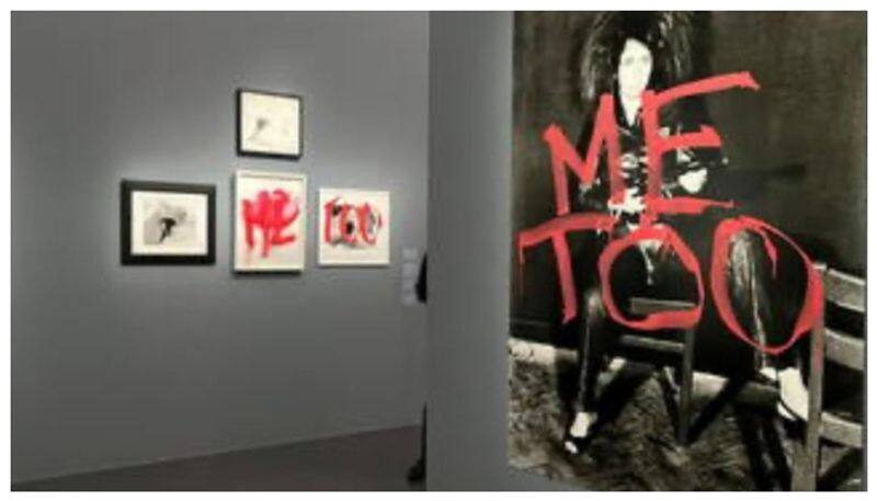 Case registered against two women on Me Too graffiti in nude image at Paris Museum 