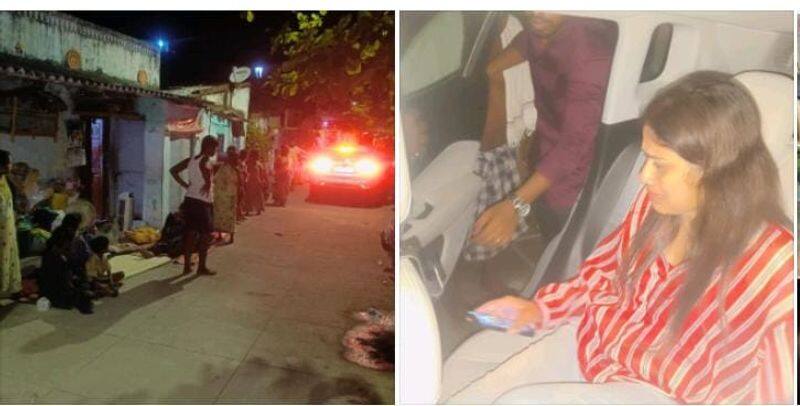 The incident of a woman driving a car over people sleeping on the road in Chennai has created a stir KAK