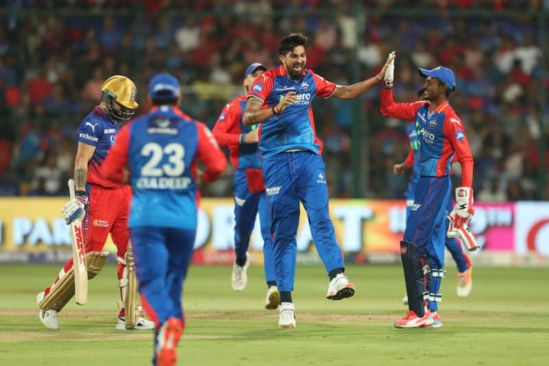 Royal Challengers Bengaluru Scored 187 Runs against Delhi Capitals in 62nd IPL 2024 Match at M Chinnaswamy Stadium rsk