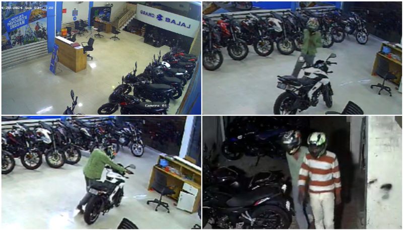 2 arrested for palakkad bajaj pulsar showroom theft case