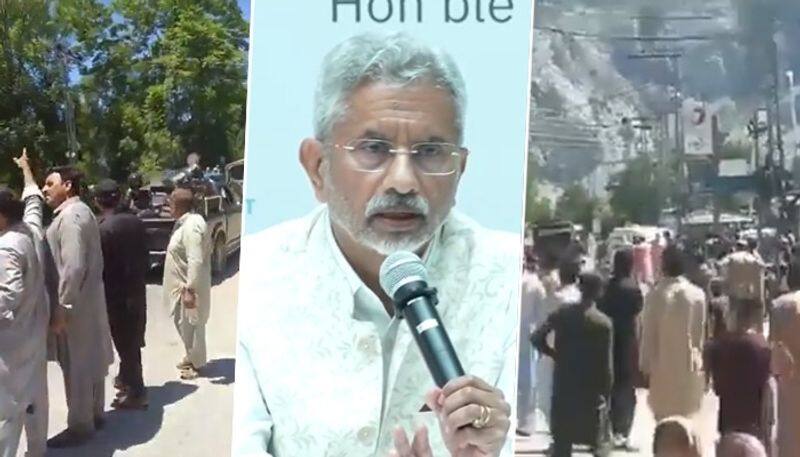 PoK has, is and will always be part of India EAM Jaishankar's firm stance as protests intensify (WATCH) snt