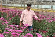 success story of Bangalore farmer Bollapally Srikanth flower farming zrua