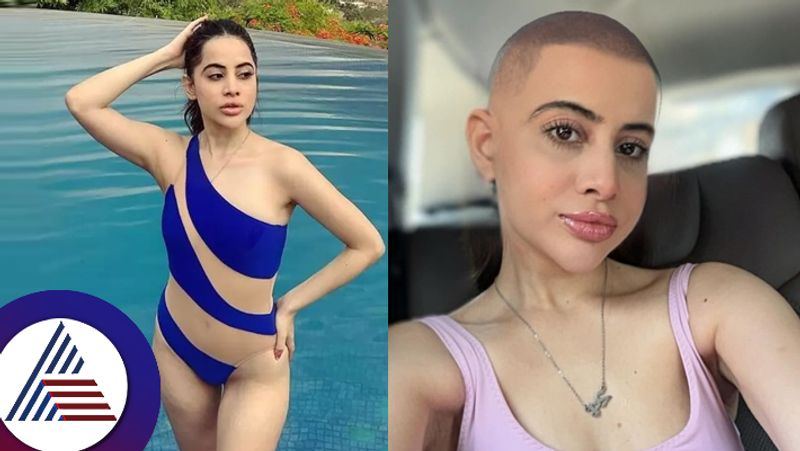 photo of actress Urfi shaving her head has gone viral and fans are worried suc