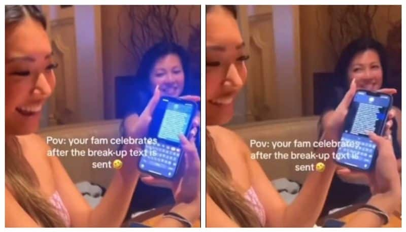 Woman breaks up over one-text message her Family's reaction goes viral 