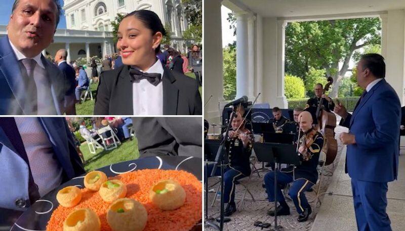 Viral videos: 'Saare Jahan Se Achha' plays at White House, pani puri served to guests; here's why (WATCH) snt