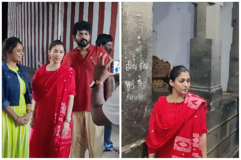 lady super star nayanthara going spiritual tour with her husband vignesh shivan in kanyakumari vel