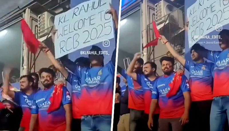 Rahul Beku RCB fans root for LSG captain's return to Bengaluru franchise for IPL 2025; WATCH viral video snt