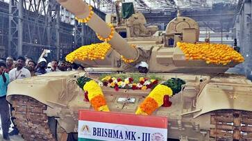 T 90 Bhishma Mark 3 Tank of Indian Army rolls out zrua