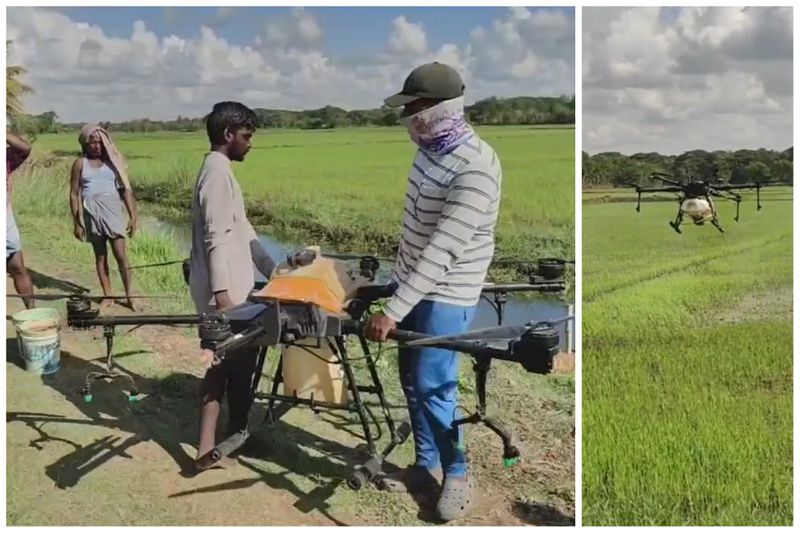 drones used for agriculture in mayiladuthurai vel