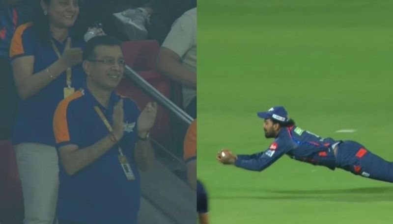 Super fielding.. KL Rahul takes a stunning catch, Sanjiv Goenka praises DC vs LSG Tata IPL 2024 RMA