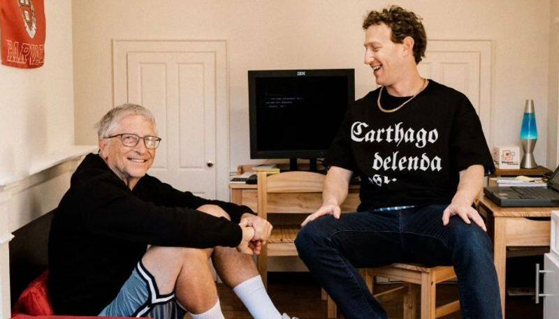 Mark Zuckerberg turns 40: Facebook CEO shares UNSEEN pictures from his birthday celebrations Bill gates included (SEE PHOTOS) gcw