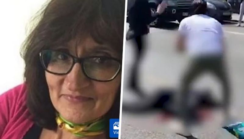 London horror caught on camera: 66-year-old Indian-origin woman stabbed to death in broad daylight (WATCH) snt