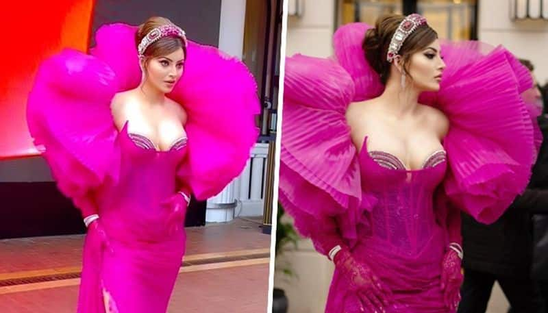 Cannes 2024: All eyes on Urvashi Rautela as she walks the red carpet in stunning pink gown RKK