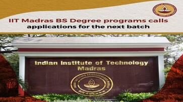 IIT Madras News This Science Degree At IIT Madras Does Not Require Scores Of JEE Main Or Advanced See last date and method of application XSMN