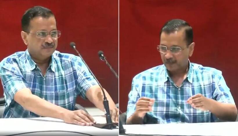 'Like Draupadi's cheerharan...': BJP targets Kejriwal after he avoids questions on Swati Maliwal row (WATCH)