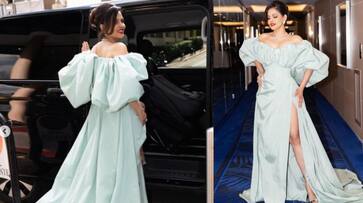 Namita Thapar from Shark Tank, steps into Cannes limelight in off-shoulder dress, leaving audience in awe NTI