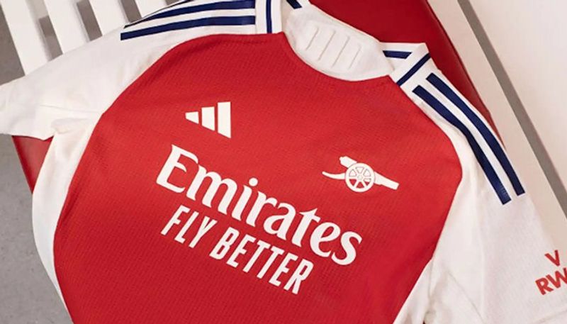 Football Arsenal unveil classic new home kit featuring iconic cannon for 2024/25 season osf