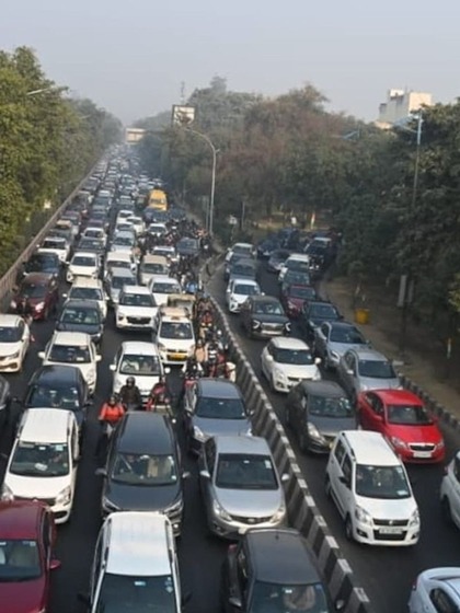 Why are Bengaluru roads jammed during peak hours?