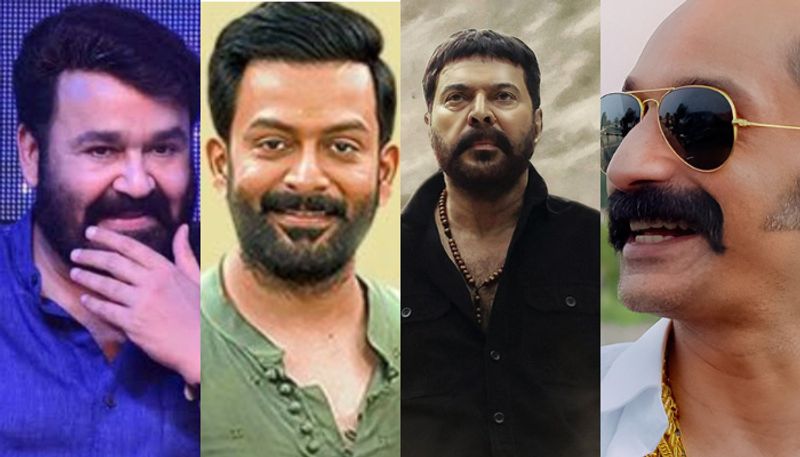 Most popular Malayalam male film actors list hrk