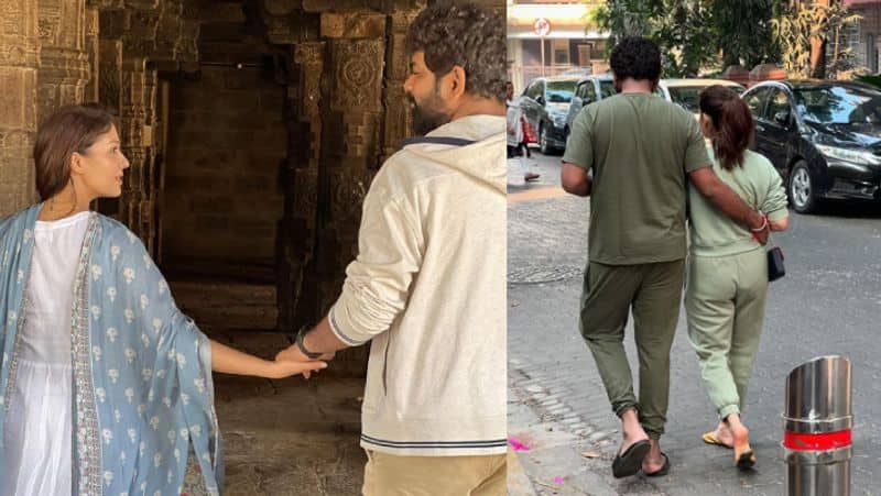 Nayanthara shares her lovable moments with husband vignesh shivan viral photos here gan