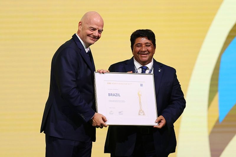 football Brazil declared host of 2027 Women's World Cup by FIFA; celebrations erupts at FIFA Congress (WATCH) snt