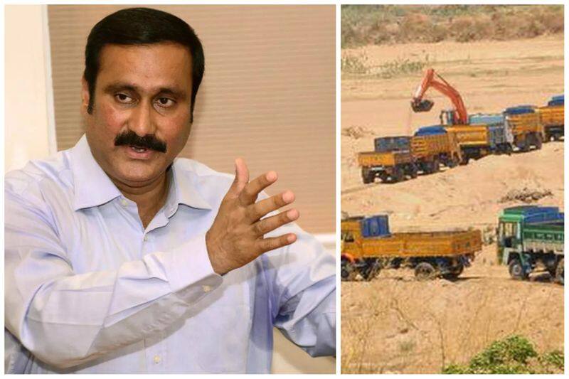 tn government should not reopen sand quarries at delta districts said pmk leader anbumani vel