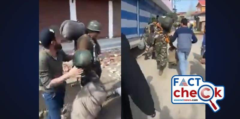 Viral video of army persons attackes not during UPA govt 