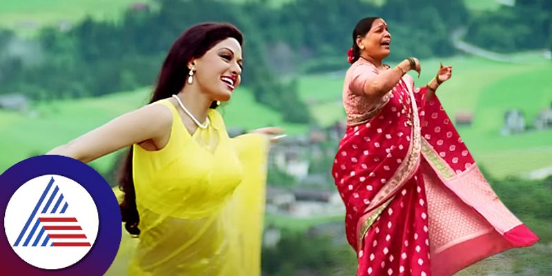 Woman Fulfil 40 years dream by dancing Bollywood Actress Sridevi tere mere honthon pe song at manali ckm