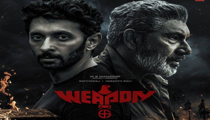 Sathyaraj and Vasanth Ravi Starrer Weapon Movie Review gan