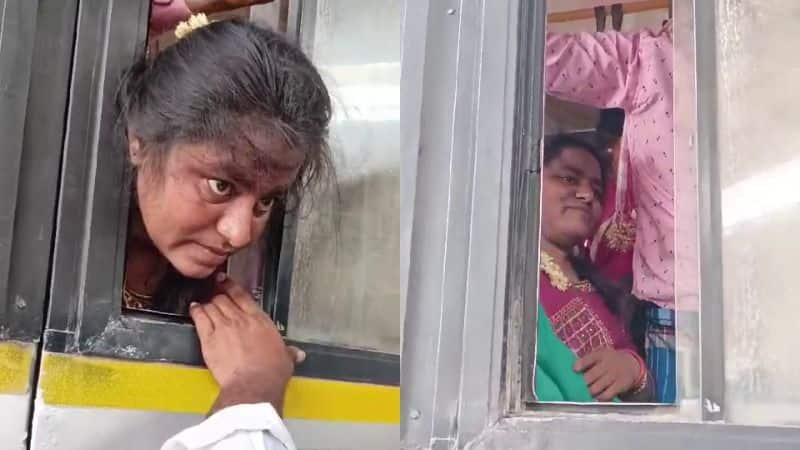 Woman head gets stuck in KSRTC bus window while spitting, freed later sgb