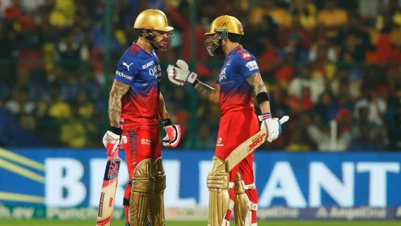 Royal Challengers Bengaluru Scored 218 Runs against Chennai Super Kings in 68th IPL 2024 Match at M Chinnaswamy Stadium rsk