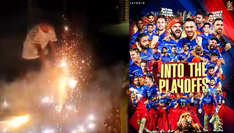 IPL 2024: Fireworks, RCB, RCB chants in Bengaluru as team secures playoff berth with win over CSK (WATCH) snt