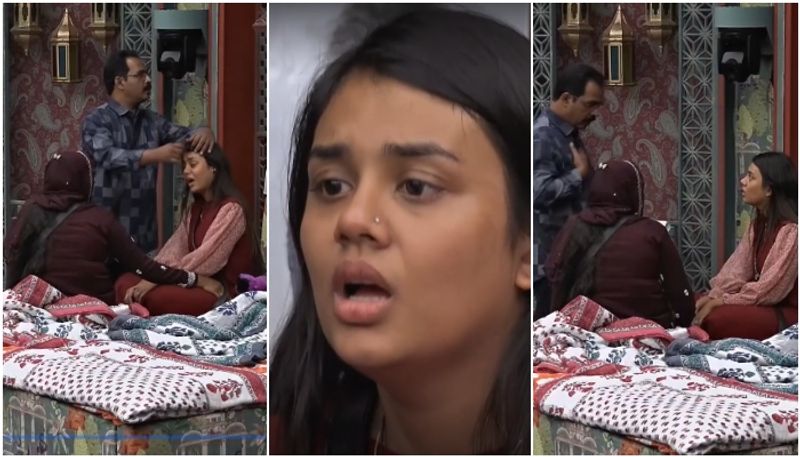 Bigg Boss Malayalam Season 6 The father removed Gabri Chain from Jasmin's neck; Dramatic scenes bigg boss vvk