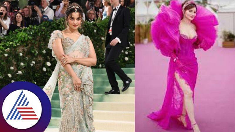 Urvashi Rautelas Pink Dress At Cannes 2024 Is Seven Times Costlier Than Alia Bhatts Met Gala Saree skr