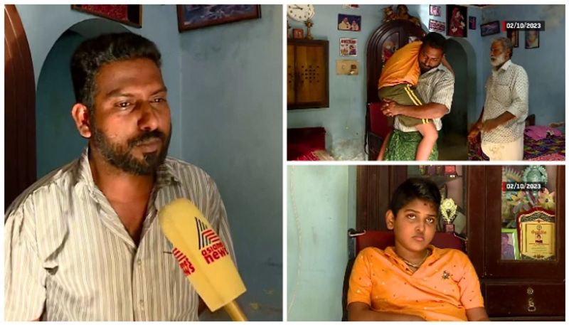 muscular dystrophy  child Thiruvananthapuram is facing a miserable life in rain