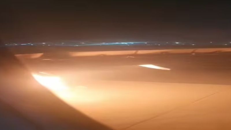 Air India Express Bengaluru to Kochi Flight makes emergency landing after engine catches fire smp