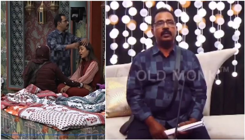 Bigg Boss Malayalam Season 6 Bigg Boss warns Jasmins father jafer vvk