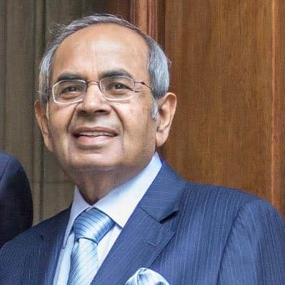 Indian Origin Businessman Gopichand Hinduja Tops UK's New Rich List sgb