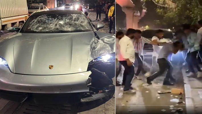 Pune Porsche accident: Two police officers suspended, driver alleges teen's father asked to take blame Top updates gcw