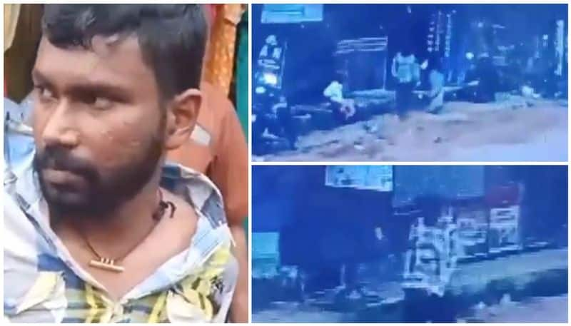 man attacked woman inside shop at kattakkada caught