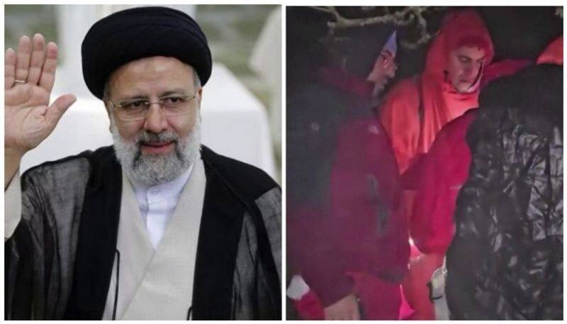 helicopter accident do not found iran president Ebrahim Raisi search continue