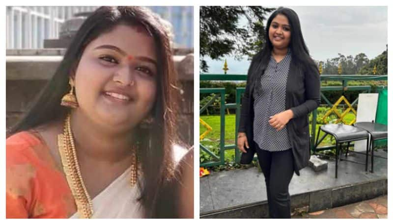 anju jayan lose 33 kg in eight months  and share weight loss tips