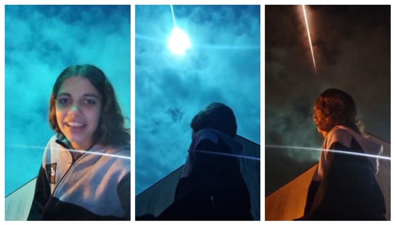 Congratulations to the child who took a video of a rare meteor shower 