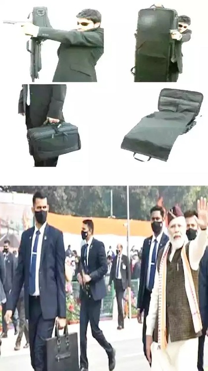 <p>प्रधानमंत्री के साथ हमेशा 1 SPG कमांडो चलता है, जिसके पास 1 ब्रीफकेस  होता है, जानते हैं इसे क्या कहते हैं? इसे परमाणु ब्रीफकेस कहा जाता है। इसका वजन लगभग 20 KG होता है।</p>
