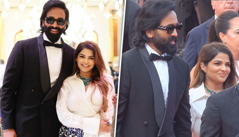 Cannes Film Festival 2024: 'Kannappa' actor Vishnu Manchu, Prabhudheva walks red carpet in black tuxedo ATG